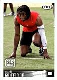 Robert Griffin III 2012 Sage Hit Football Mint Rookie Year Card #47 Shipped in a Protective Screwdown Case! One of the First Cards Made of This Washington Redskins Future Star Quarterback!