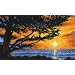 Wonderart Latch Hook Kit 30 Inch X50 Inch -Monterey Sunset