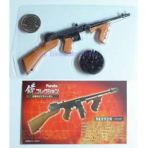 Furuta_S5 machine 1/6 WWII Thompson M1928 World Gun Model For 1:6 Scale 12" Action Figure Accessories (Original from TheBestMoment @ Amazon)