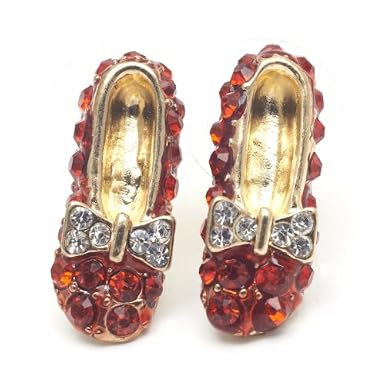 Red Shoes Stud Earrings