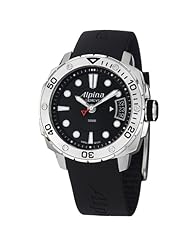Alpina Adventure Extreme Diver Ladies Black Rubber Strap Watch AL-240LB3V6