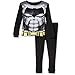 DC Comics Big Boys Batman Vs Superman Costume 4pc Cotton Sleepwear, Multi, 6