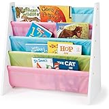 Tot Tutors Kids' Book Rack, Pastel