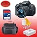 Canon EOS Rebel T5i 18.0 MP CMOS Digital SLR Camera with EF-S 18-55mm f/3.5-5.6 IS STM Zoom Lens + Deluxe Starter Kit