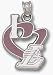 Sporting Goods : Los Angeles Lakers 3/4" "I Heart Logo" Enamel Pendant - Sterling Silver Jewelry