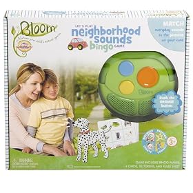 Cranium Bloom Let's Play Neighborhood Sounds Bingo Game by Cranium