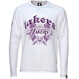 Los Angeles Lakers White Jam Long Sleeve Thermal T-shirt
