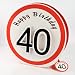 Udo Schmidt Geschenk - Tüte zum 40. Geburtstag