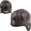 Minnesota Vikings Brown Faux Leather Helmet Hat