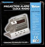 TEVION PROJECTION ALARM CLOCK RADIO