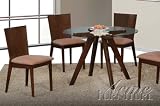 5pc Dining Table and Chairs Set in Espresso Finish