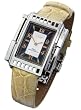 Xezo Unisex Architect Swiss Made Limited Edition Tank Watch. No Two Watches Are Alike. Curved Sapphire Crystal. 50 Meters WR. Black Mother of Pearl. Surgical Grade Solid Stainless Steel Case. Leather. Art-Deco Vintage Style. Individually Numbered. For a L