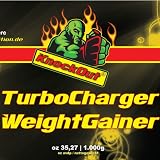 TurboCharger-WeightGainer, Vanille, 1000g Dose, KON-KH0211von "KnockOut-Nutrition"