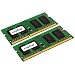 Crucial CT2KIT25664BC1067 4GB 204-PIN PC3-8500 SODIMM DDR3 Memory KIT (2GBx2)