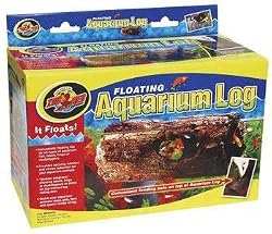 ZOO FLOATING AQUARIUM LOG LRG