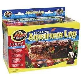 Zoo Med Floating Aquarium Log Large Size 13.875in x 9.5in x 6.5in