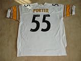 Joey Porter Autographed/Hand Signed Pittsburgh Steelers Authentic Jersey
