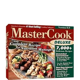 Click here to buy MasterCook 8 (Jewel Case) by ValuSoft.