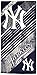 MLB New York Yankees Diagonal Beach Towel