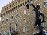 Benvenuto Cellini's Perseus, Loggia Dei Lanzi, Florence, Tuscany, Italy Premium Photographic Poster Print by Tondini Nico, 30x40