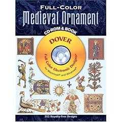 Full-Color Medieval Ornament CD-ROM and Book (Dover Pictorial Archives)