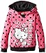 Hello Kitty Girls' Fleece Pullover Hoodie with Kitty