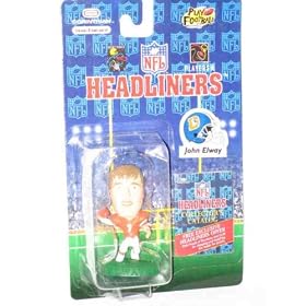 John Elway Denver Broncos Orange Uniform Corinthian Headliners Collectible Collector Car