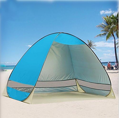 Eskyline Outdoor 2-3 Person Automatic Pop up Instant Portable Cabana Beach Tent Camping Fishing Picnic UV Protective Shelter, Sets up in Seconds
