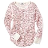 オールドネイビー OLD NAVY/ ロング&リーンワッフルニットクルーネックティ クリームデラクリーム トップス長袖Tシャツ XXL (16歳)【並行輸入】