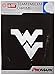 FANMATS 60388 West Virginia Mountaineers Molded Chrome Plastic Emblem