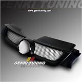 Genki Tuning - 2006 2007 2008 Volkswagen Golf 5 ABS Front Hood Black Grill Grille 06 07 08 VW V