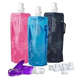 Vapur Flexible Water Anti-Bottle - 4 Pack Set