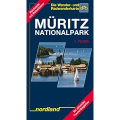 Nordland Karten, M�ritz Nationalpark: Mit Reisef�hrer, aktuelle Wanderwege