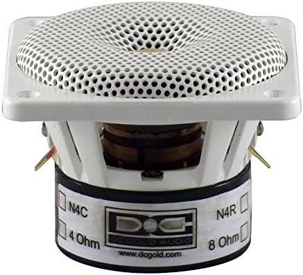 DC GOLD AUDIO N4R 4" Reference Series Speaker - 8 OHM - (Pair) White