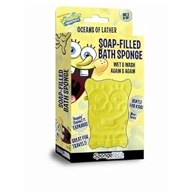 SpongeBob SquarePants Soap Filled Bath Sponge
