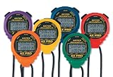 Sportime 032256 Accusplit AX725 Stopwatches 6-Color Set