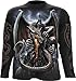 Spiral - Mens - DRAGON LAVA - Longsleeve T-Shirt Black - XL