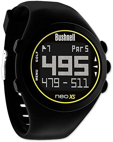 2014 Bushnell Golf Neo Xs Black GPS Rangefinder Watch New Authorized Dealer Golf Range Finders