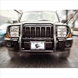 06-10 Jeep Commander Black Horse Black Grill Guard Free Installation in New York by Black Horse
