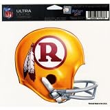 Washington Redskins Ultra decals 5" x 6" - colored