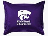 Kansas State Wildcats Coordinating Pillow Sham from The Locker Room Collection by Kentex