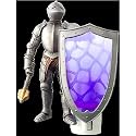 Sir Ironheart Plug-In Knight Light&reg; - Purple Shield