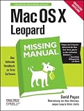 Mac OS X Missing Manual, Leopard Ausgabe - David Pogue