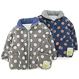 【アウトレット】 mother goose リバーシブルジャケット(80～130cm) キムラタンの子供服 ネイビーブルー 95 ( 11180x11480-144 )