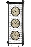 IMAGE OF Brunswick Wall Clock, 26 X 11 X 2.25