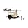 Terex AL4 Heavy-Duty Portable Light Tower,6kW  Generator Powered 4000 Watts of Light