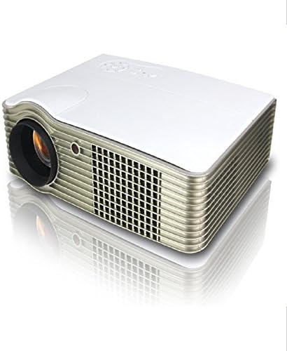 Yunsheng Multi-media 3000 Lumens Mini Hd Portable Video Projector for Home Cinema Theater (Y9 Sliver)
