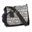 Snakeskin Messenger Bag