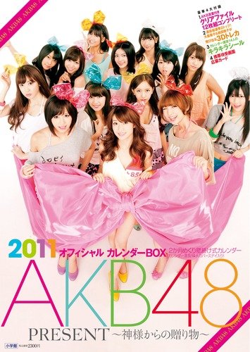 AKB48 オフィシャルカレンダーBOX 2011 「PRESENT~神様からの贈り物~」