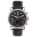 Burgmeister Montreal BM112-122 Herren Automatik Uhr Leder schwarz Tag/Datum/Monat/24h